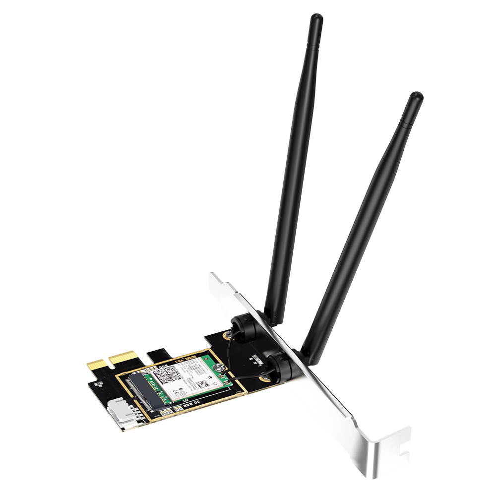 WiFi 6 AX200 PCI-e Desktop PC Wireless Adapter Bluetooth