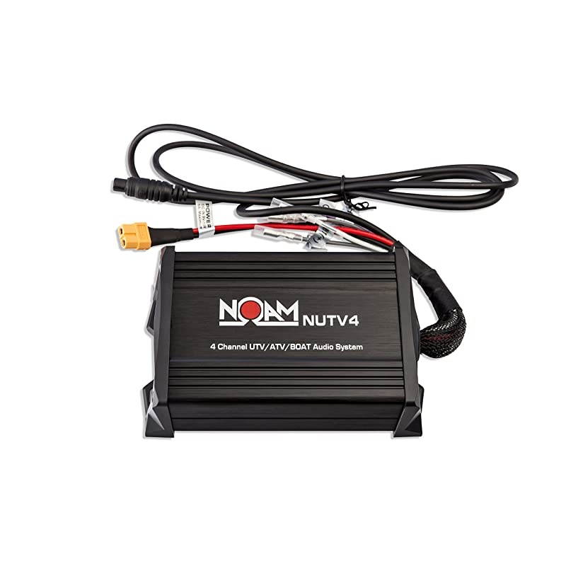 NUTV4 Marine Bluetooth ATVGolf CartUTV Speakers Stereo System