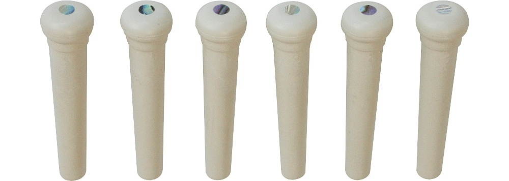 Tusq Brdge Pins Martin Wh/Paua