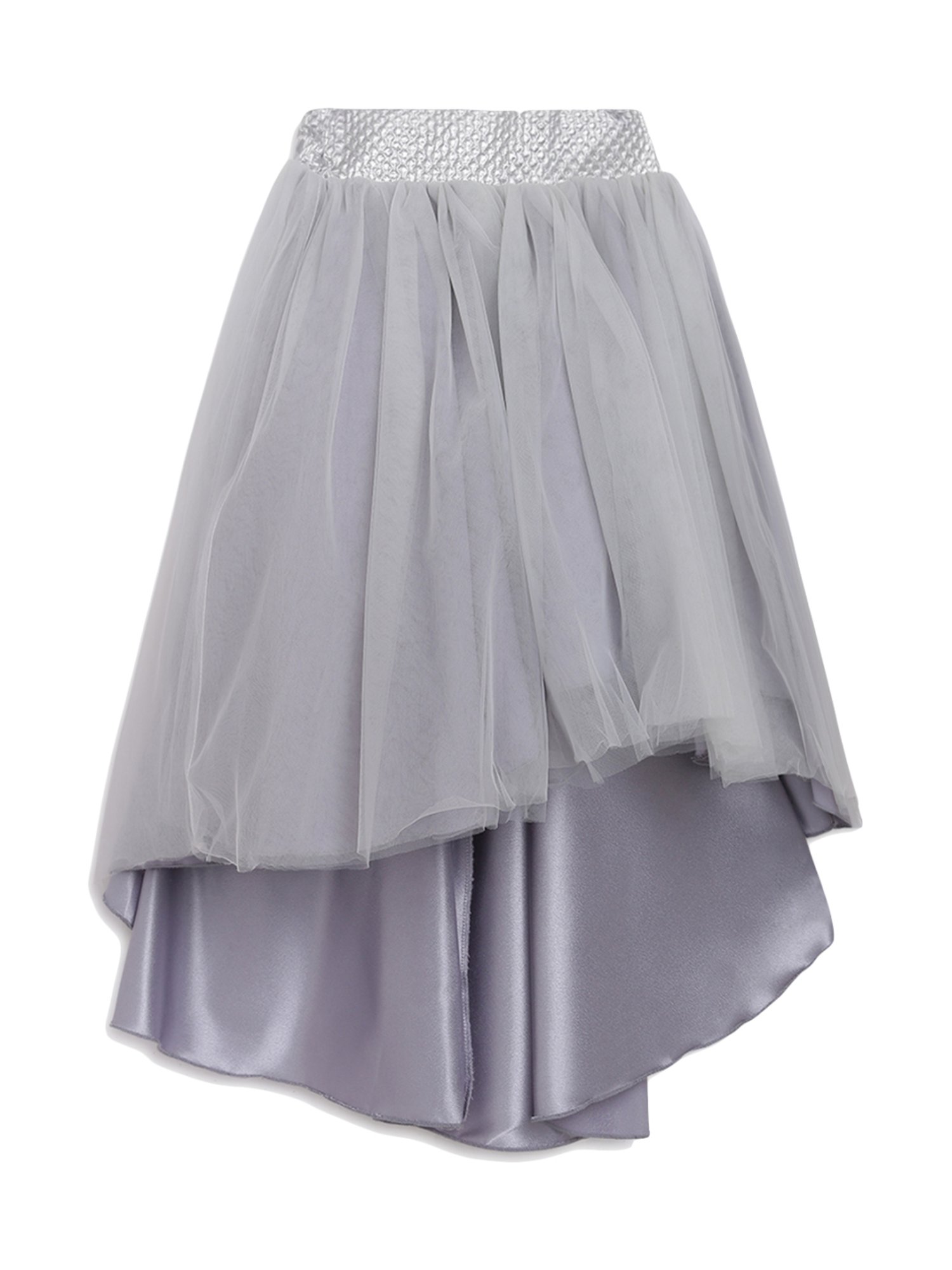 Butterfly Blush Kids Grey Applique Dress