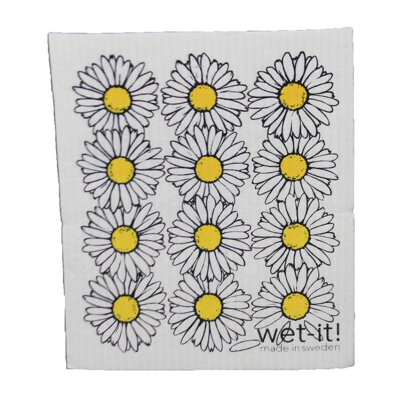 Swedish Dish Cloth 7.75" Thanksgiving Fall Set / 4 Dishcloth Kitchen Clean Up  -  Dish Cloth