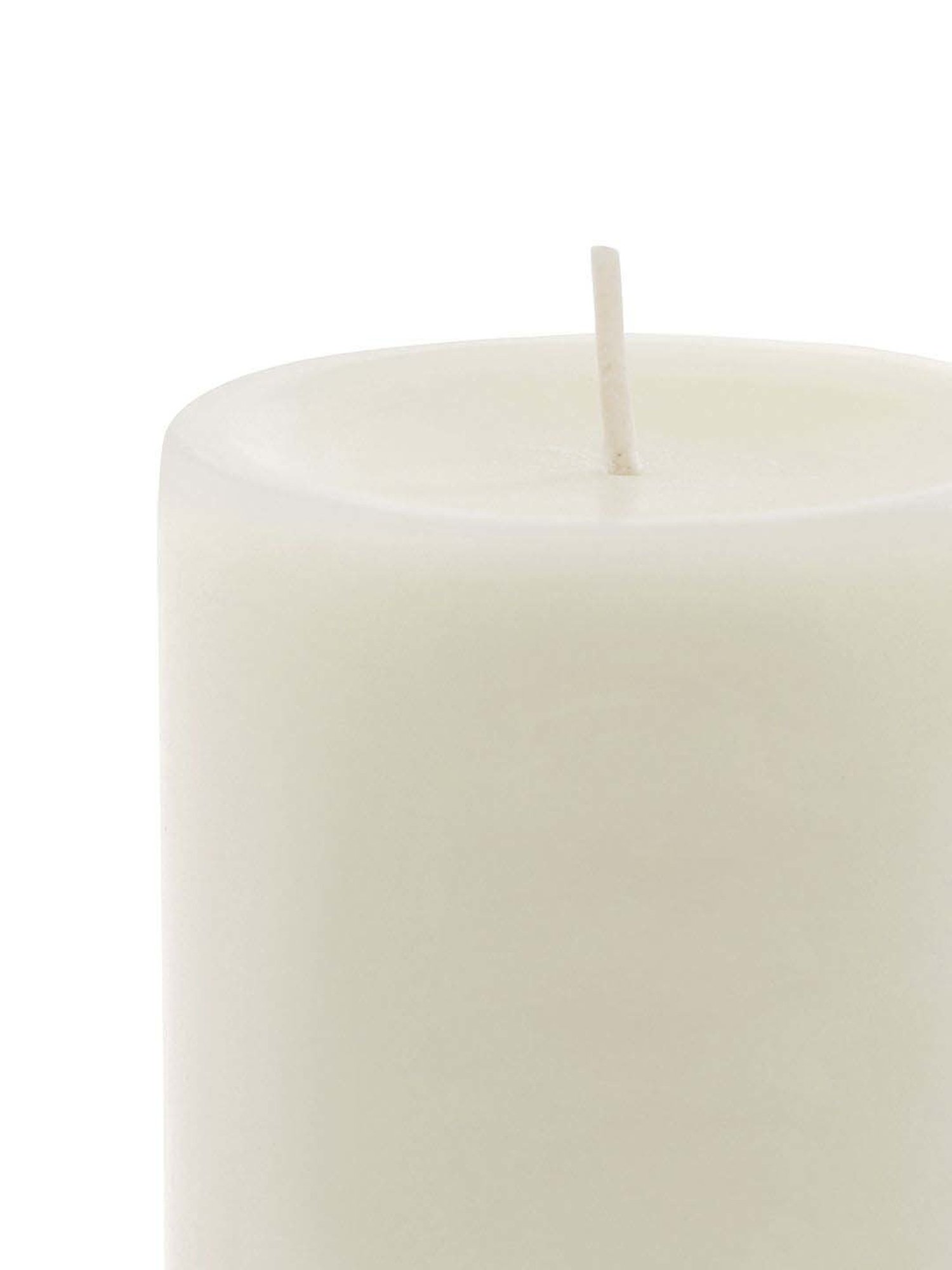Pure Home and Living White Peony Blush Medium Pillar Candle