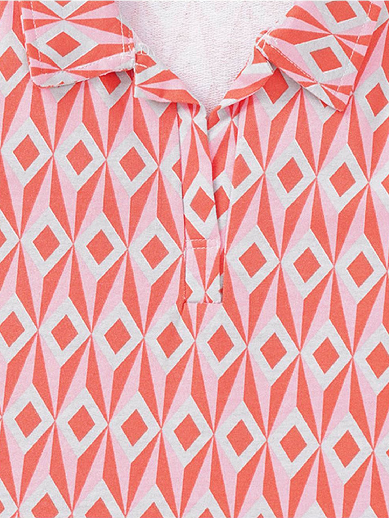 Edheads Kids Red & White Cotton Printed Top Set