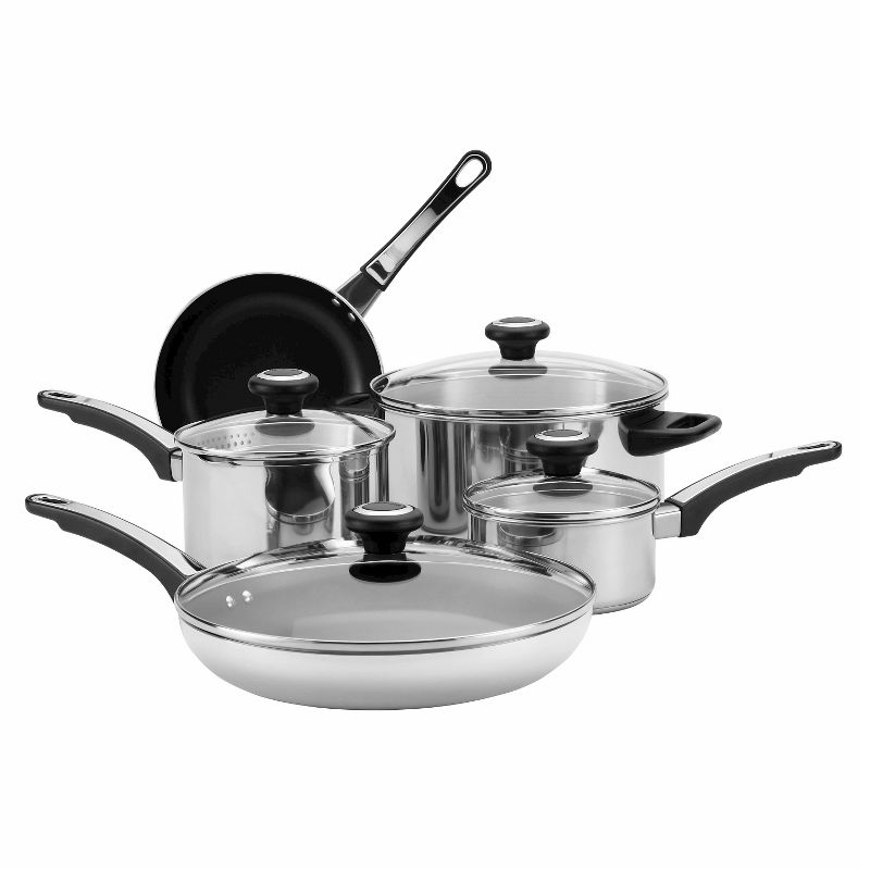 Farberware Stainless Steel 12Pc Cookware Set