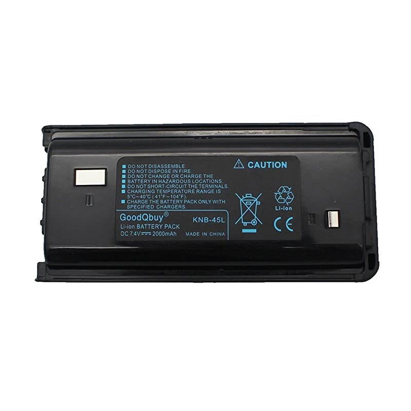 2000mAh 74V Liion TwoWay Radio Battery is Compatible with Kenwood KNB45 KNB45L KNB45Li TK2200 TK2200L TK2207 TK2202E TK2206 TK2206M TK2207 TK2207G TK2212L