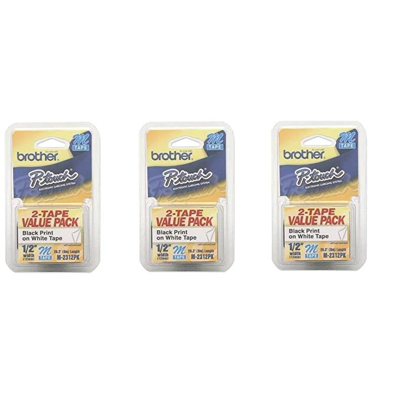 Compatible 1 Inch Label Tape Replacement for Brother TZe251 Ptouch Label Tape 24mm 094 Laminated White TZe251 TZe TZ Tape for Brother PTouch PTD600 PTP710BT PTP750W Label Maker 4Pack