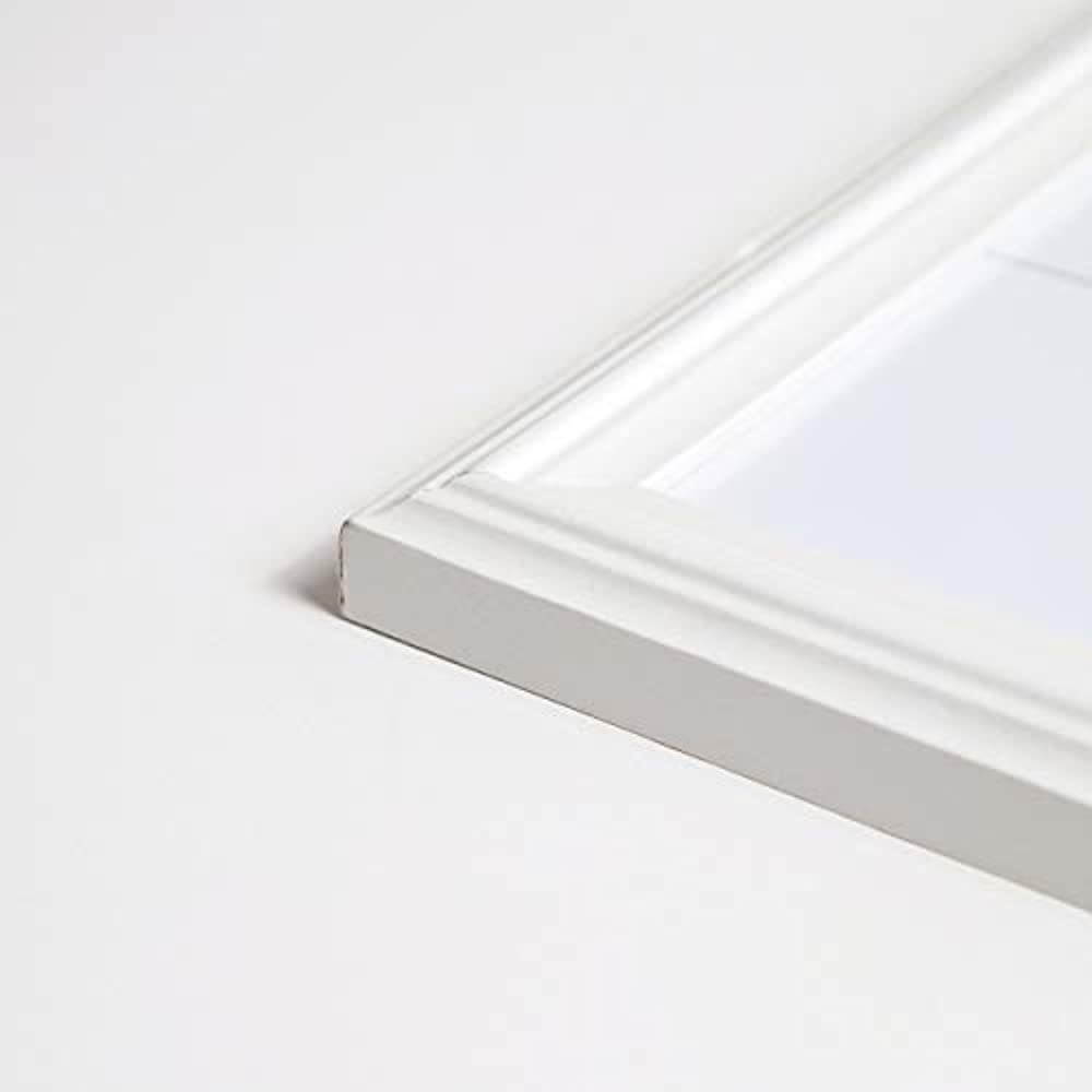 Magnetic Dry Erase Calendar with Decor Frame 30 x 20 White Surface and Frame 2075U0001