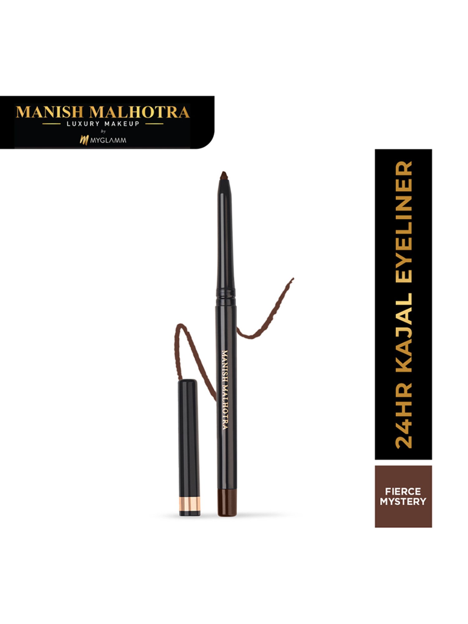 MyGlamm Manish Malhotra 24HR Kajal Eyeliner Fierce Mystery - 0.35 gm