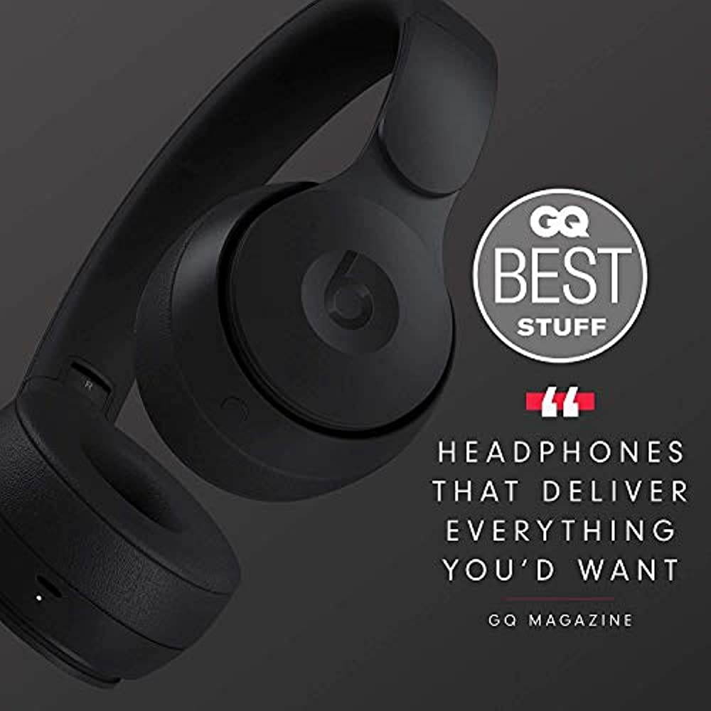 Beats Solo Pro Wireless Noise Cancelling On-Ear Headphones - Black