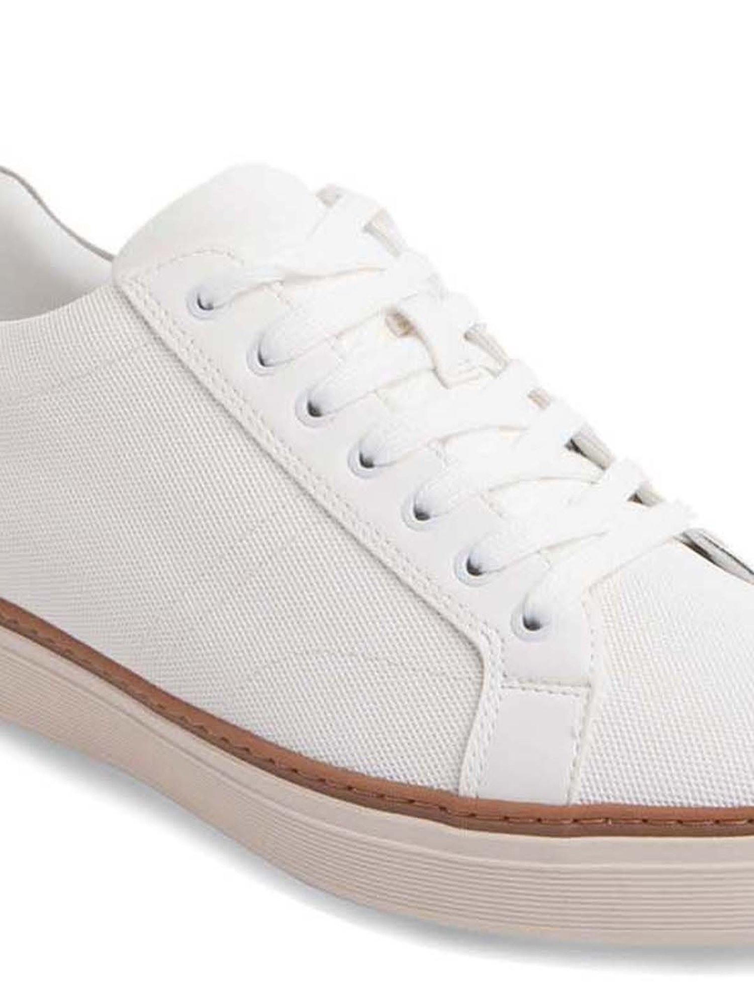 Aldo Men's White Casual Sneakers