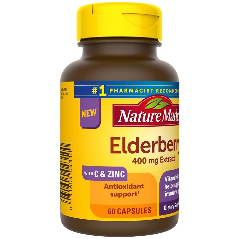 Nature Made Elderberry Capsules - 60ct
