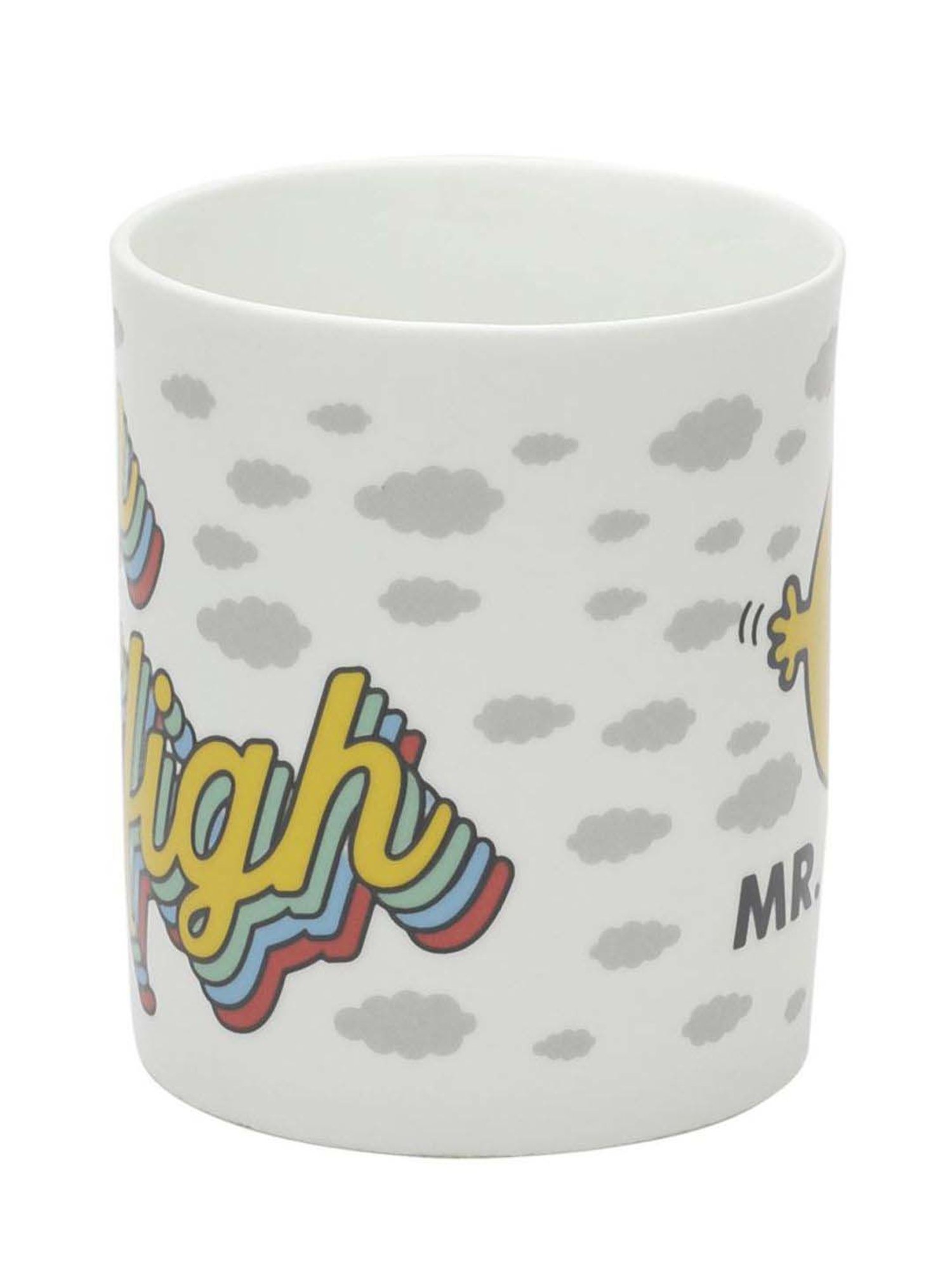 Clay Craft Multicolor Fine Ceramic Abstract Milk Mug 350 ml - 1 Pc