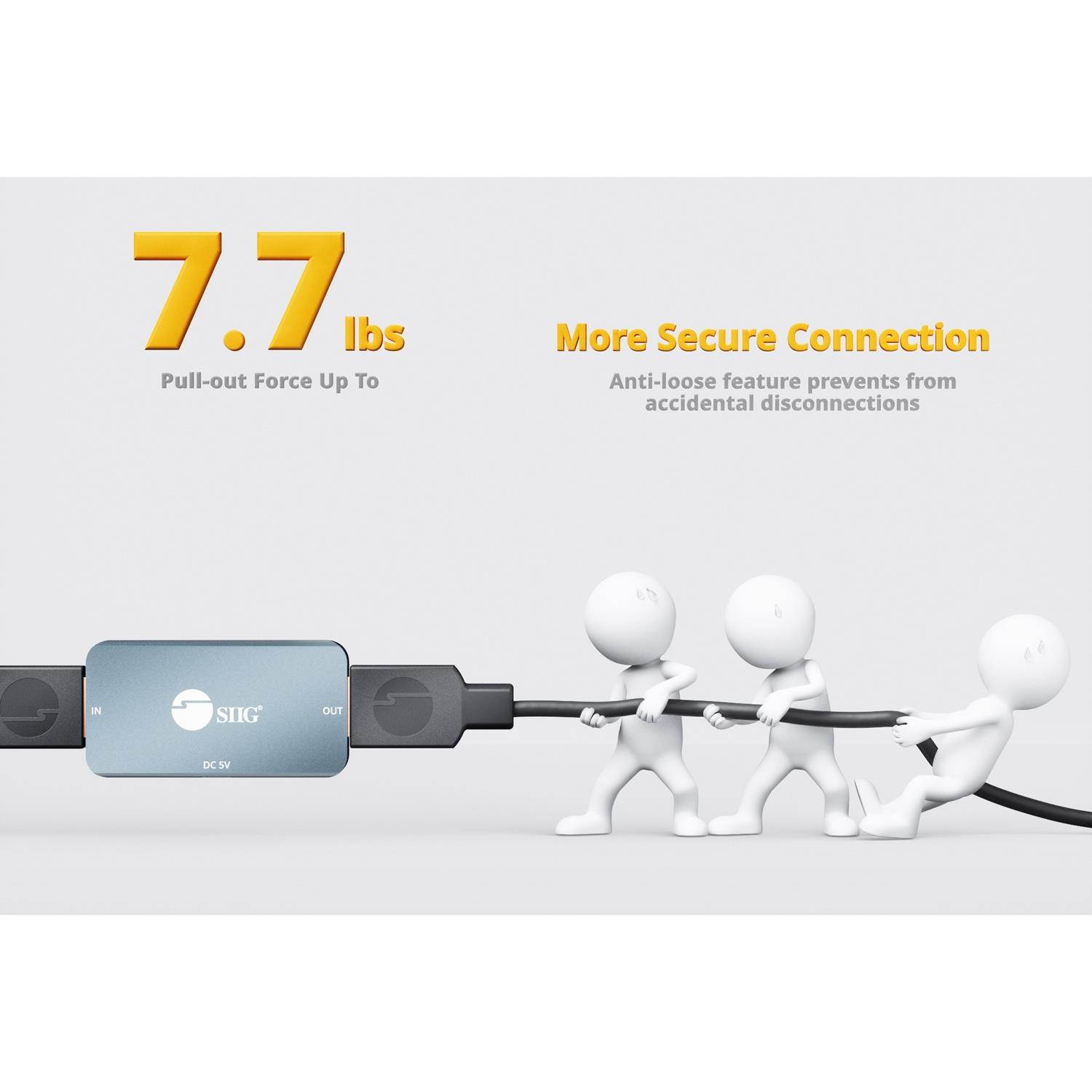 SIIG HDMI 2.0 4K HDR Repeater CEH24K11S1