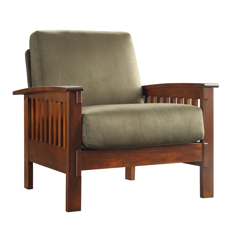 Mission Microfiber Chair Olive - Inspire Q