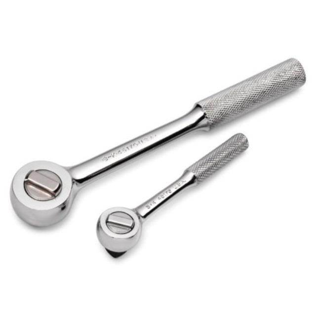 sk hand tools 45171 3/8" drive professional slim design ratchet 6.5"