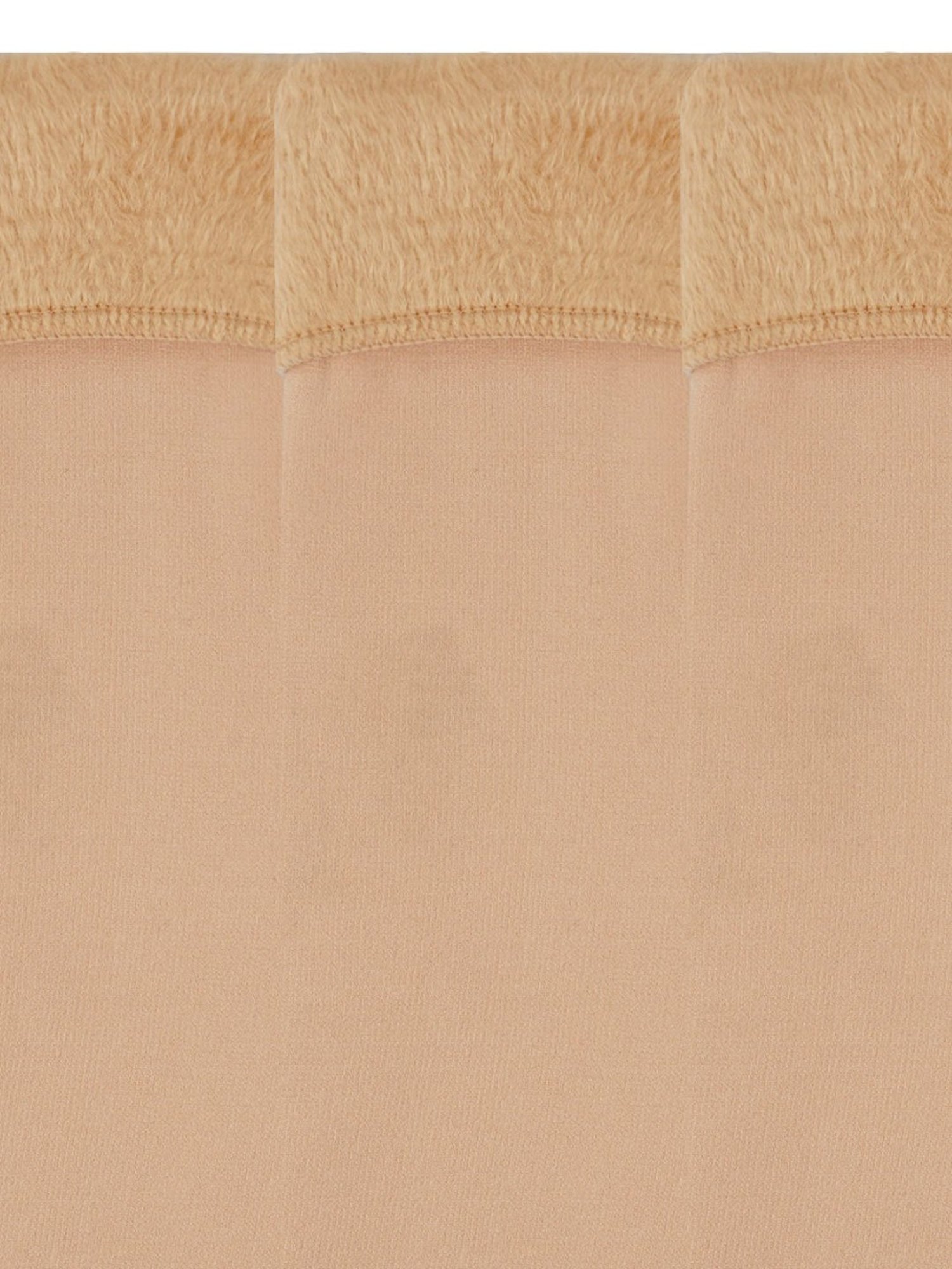 NEXT2SKIN Beige Nylon Fur Winter Socks (Pack Of 3)