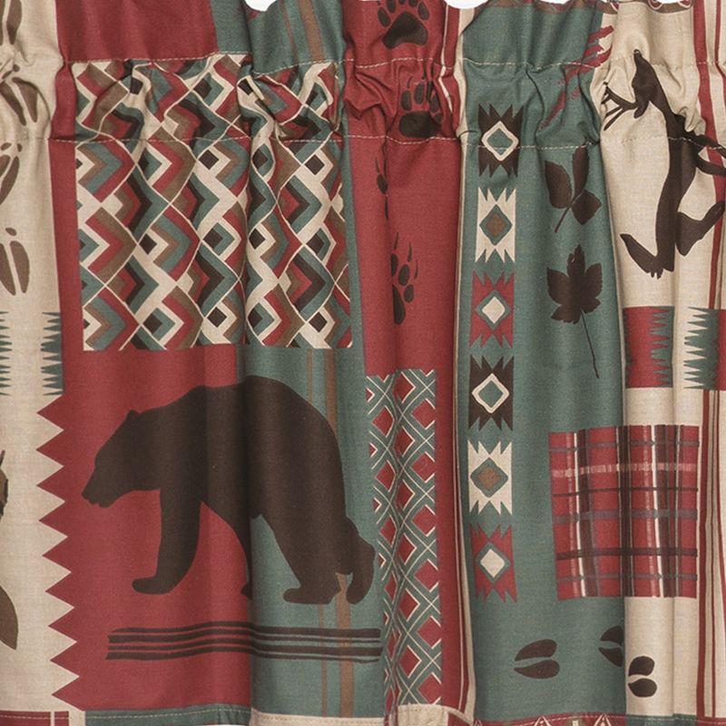 C&F Home Killian Ridge Cotton Valance Window Treatment Set of 2