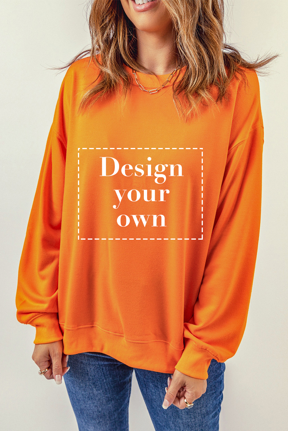 Blank Sweatshirt - Black Plaid Leopard Print Patchwork Long Sleeve Top Customized