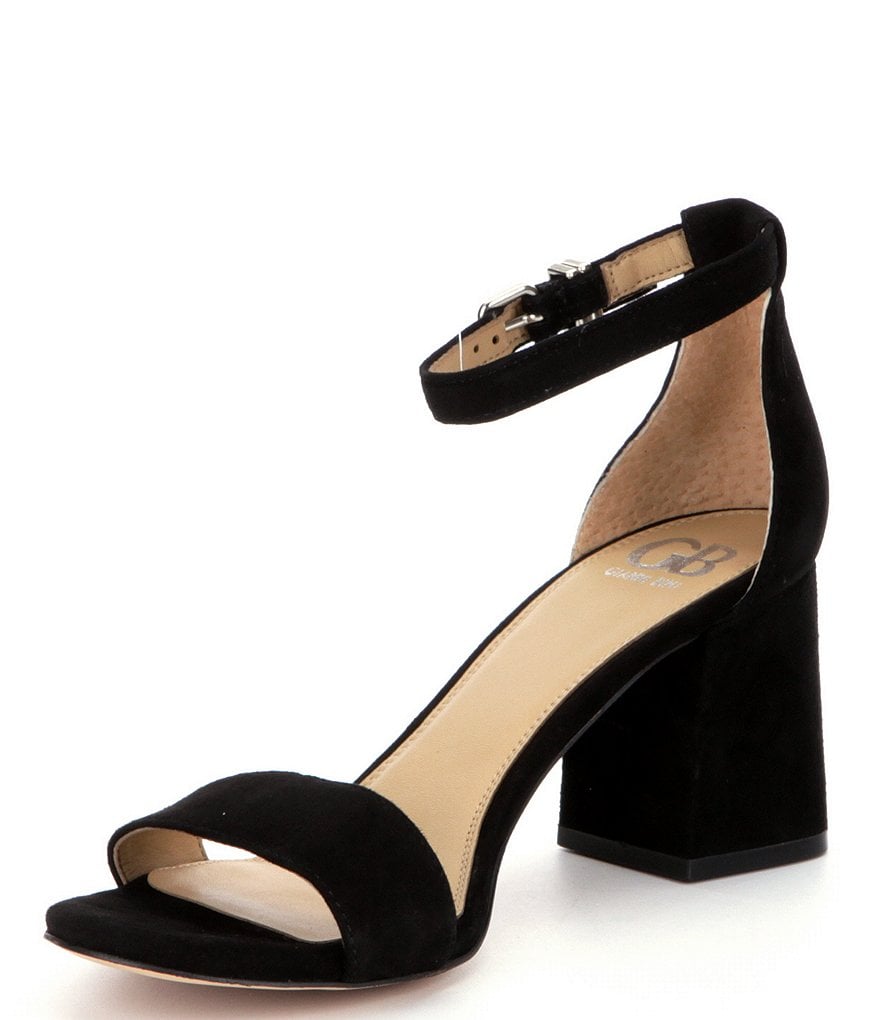 GB Block-Party Suede Two-Piece Sandals