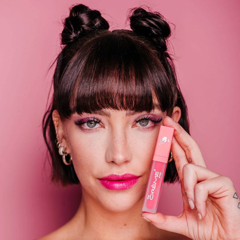 The Crème Shop Permanent Popsicle Lip Juice Stain - Peach Please - 0.24oz