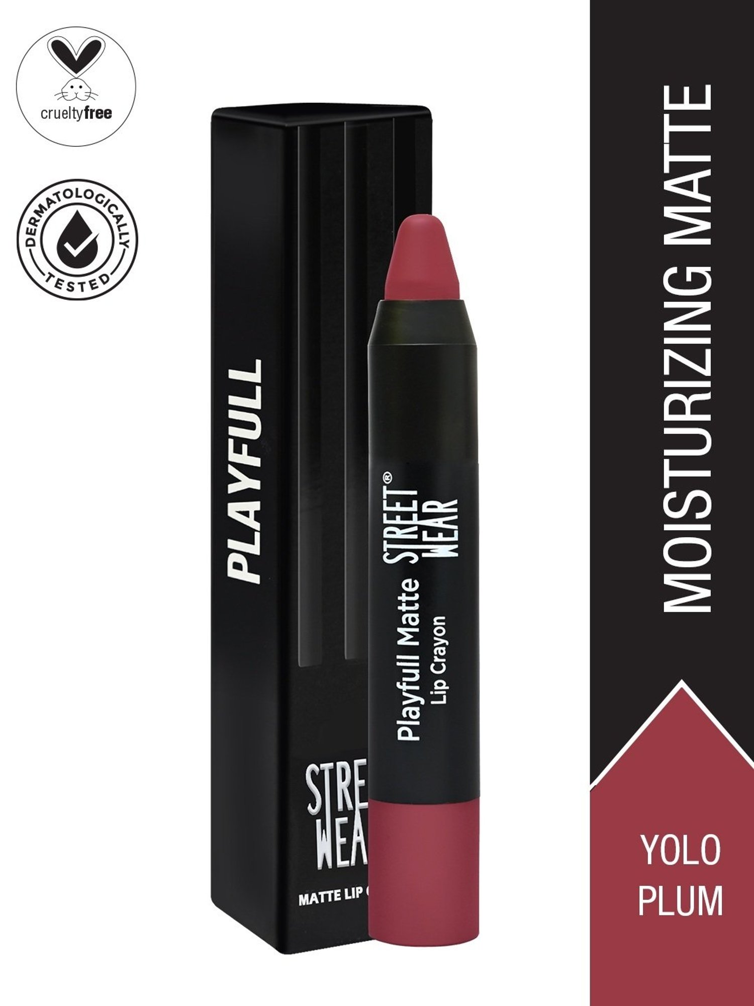 Street Wear Playfull Matte Yolo Plum - 2.9 gm