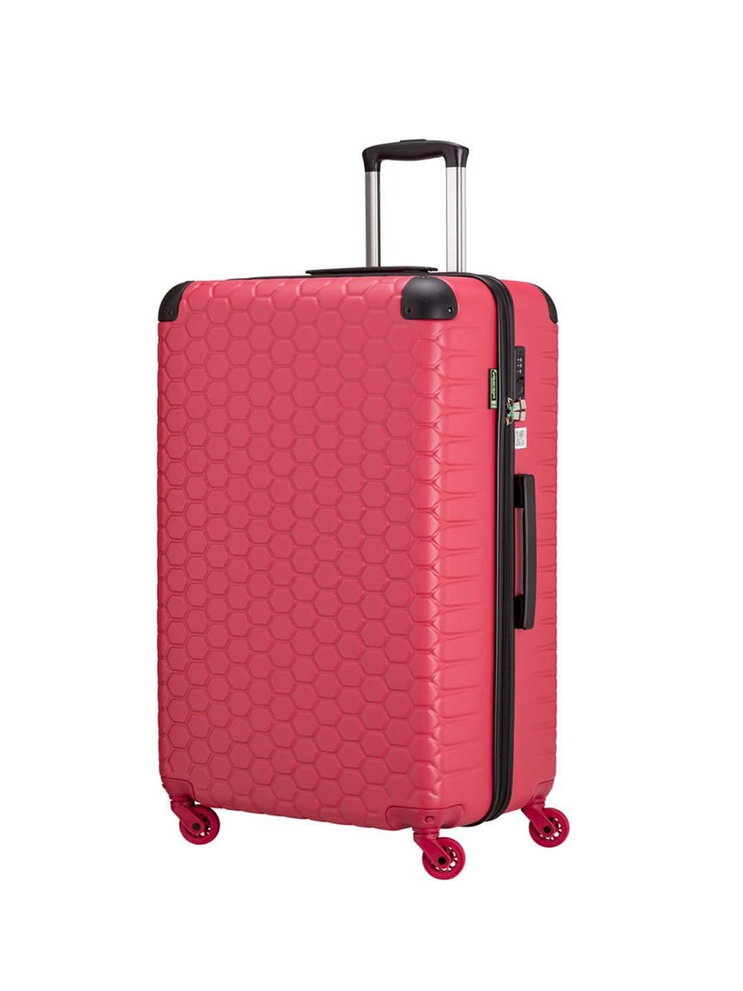 Assembly Green Textured Small Cabin Trolley - 20 inch