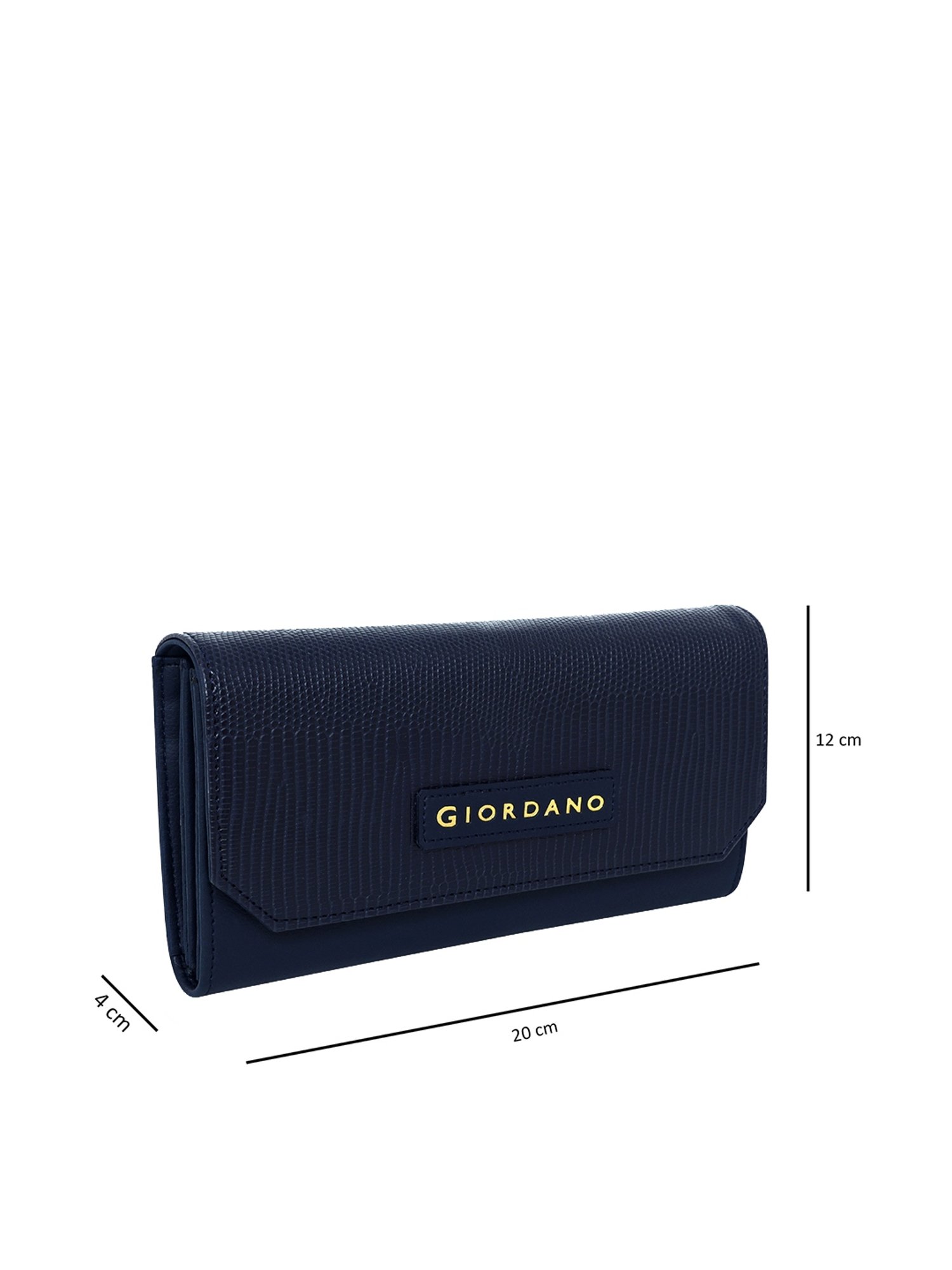 Giordano Navy Solid Wallet for Women