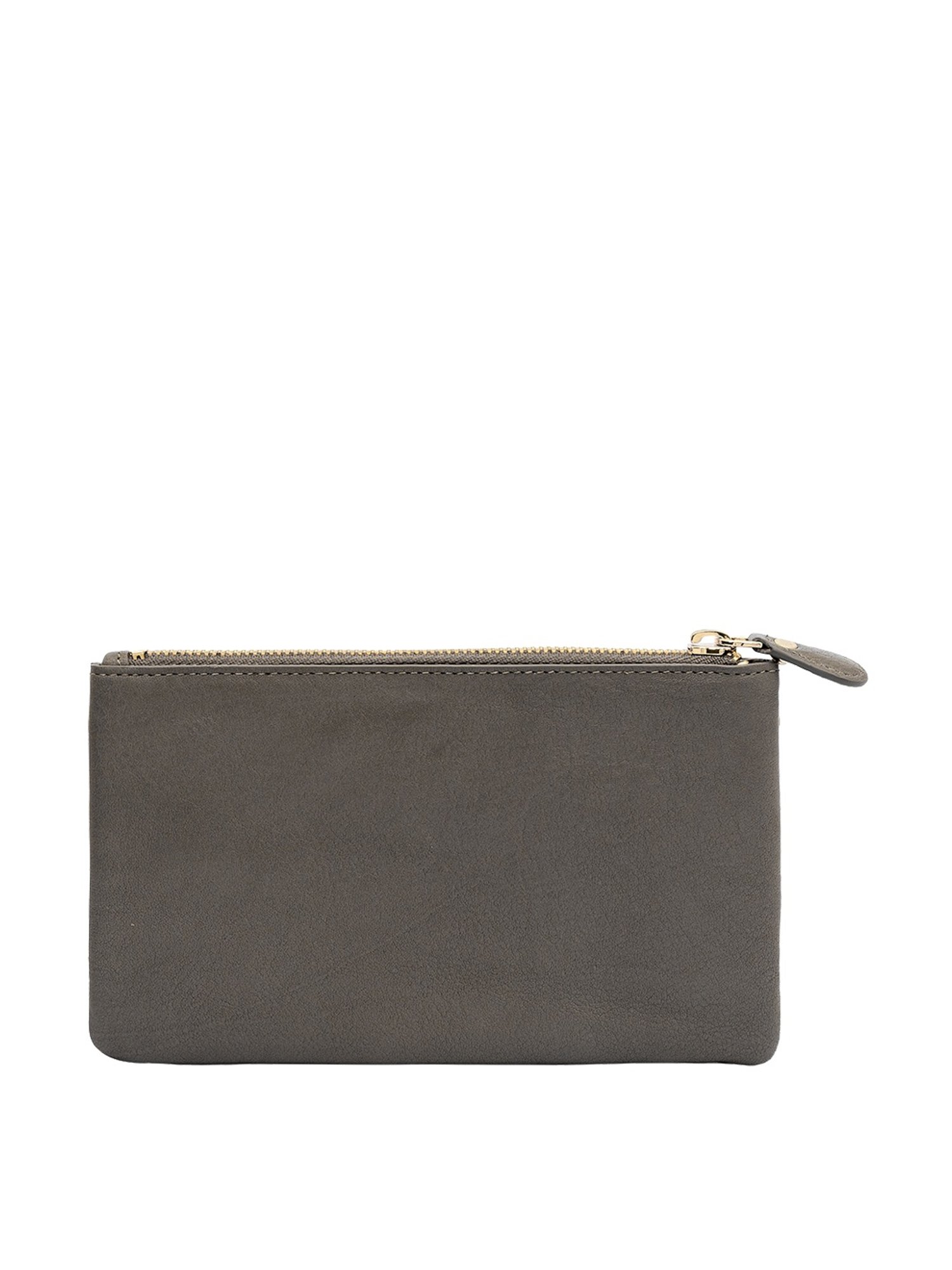 Eske Aleta Grey Solid Wallet for Women