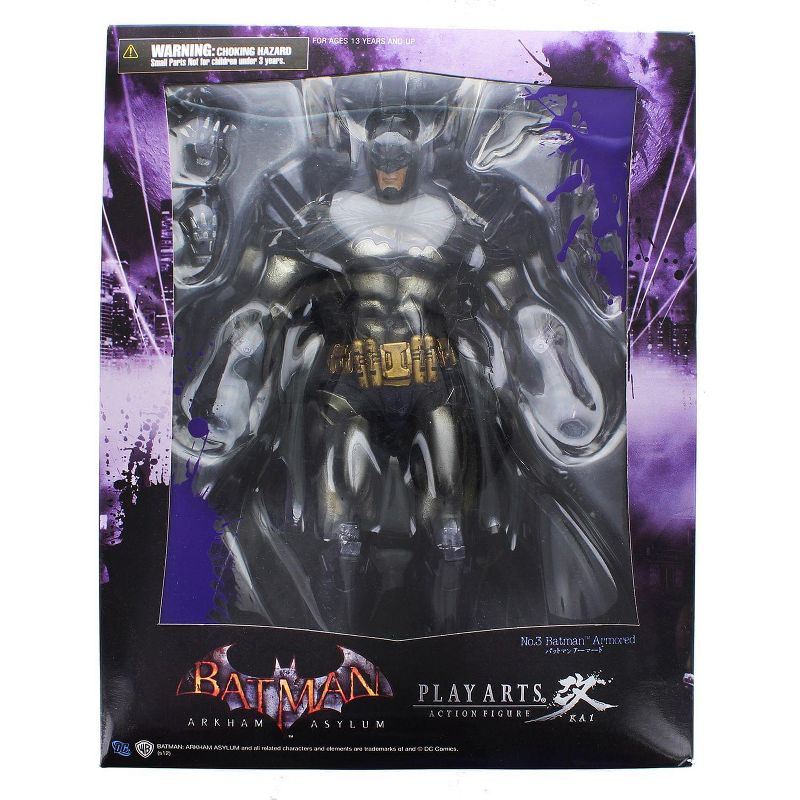Square Enix Batman Arkham Asylum 9 Inch Play Arts Kai Batman Action Figure
