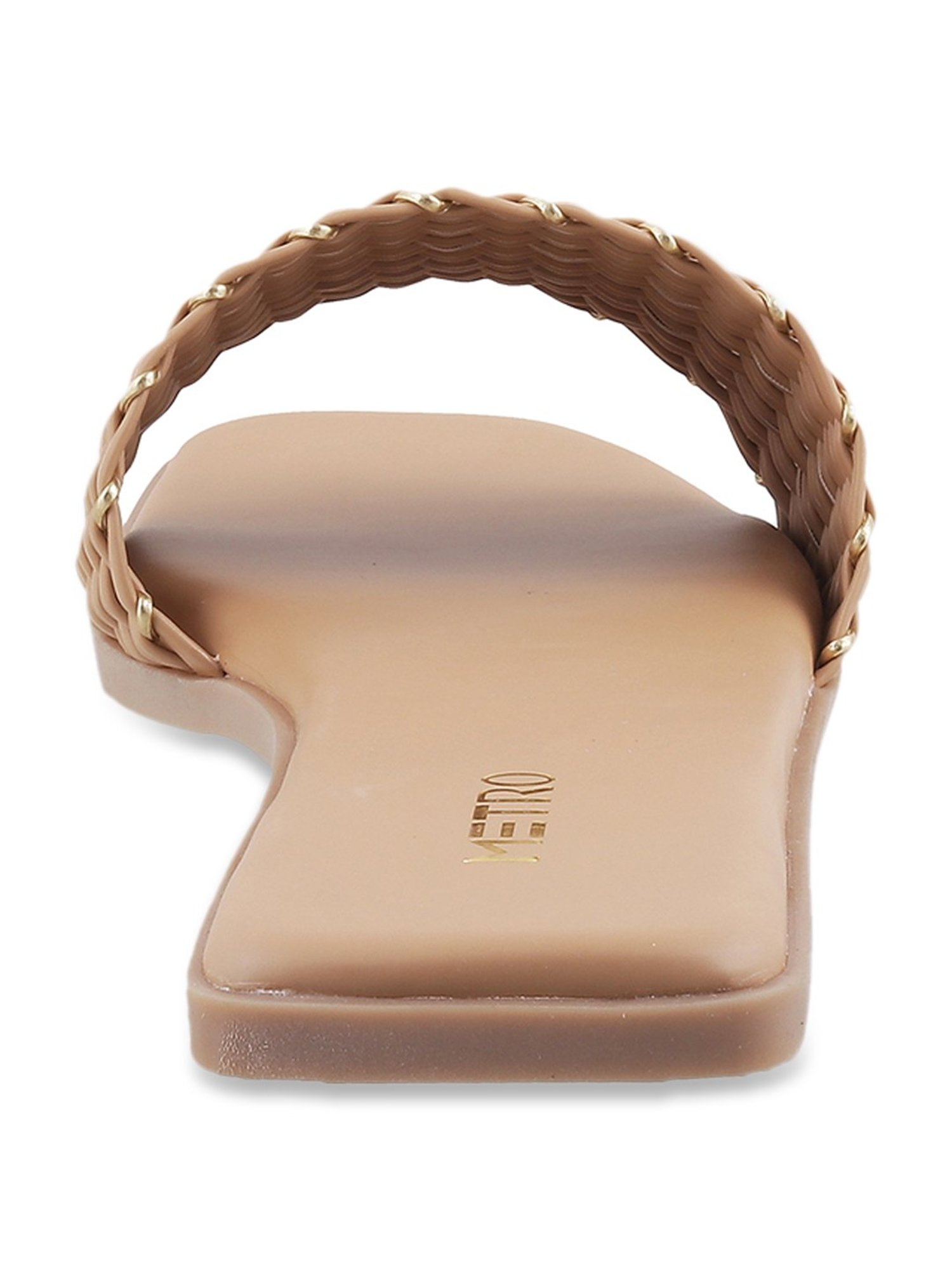 Metro Women's Beige Casual Sandals