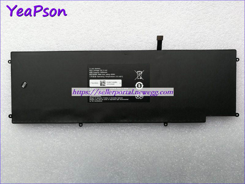 11.4V 3950mAh 45Wh HAZEL 3ICP4/92/77 RC30-0196 Laptop Battery For Razer Blade Stealth RZ09-01962E53 RZ09-0168