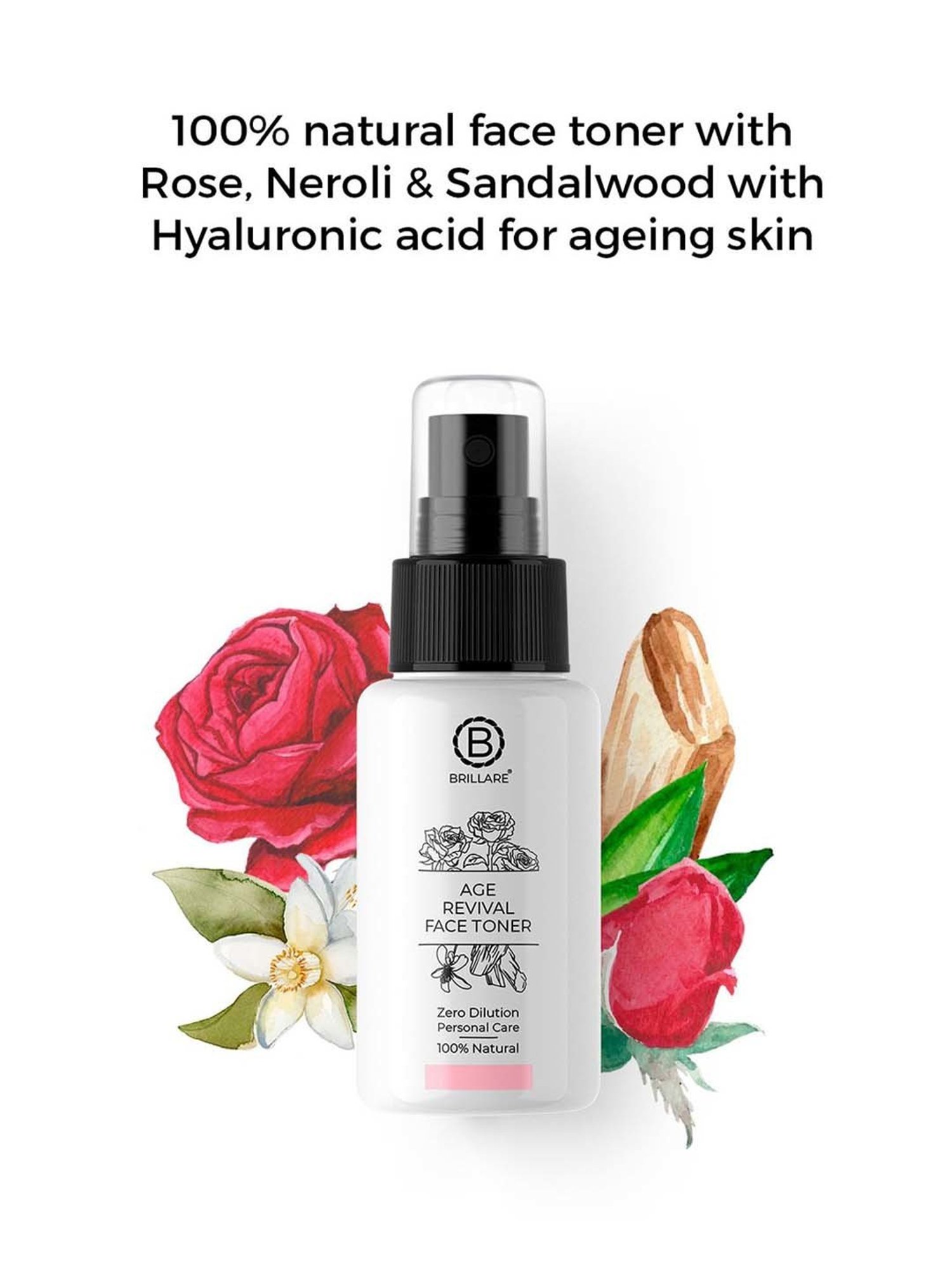 Brillare Age Revival Face Toner for Ageing Skin - 50 ml