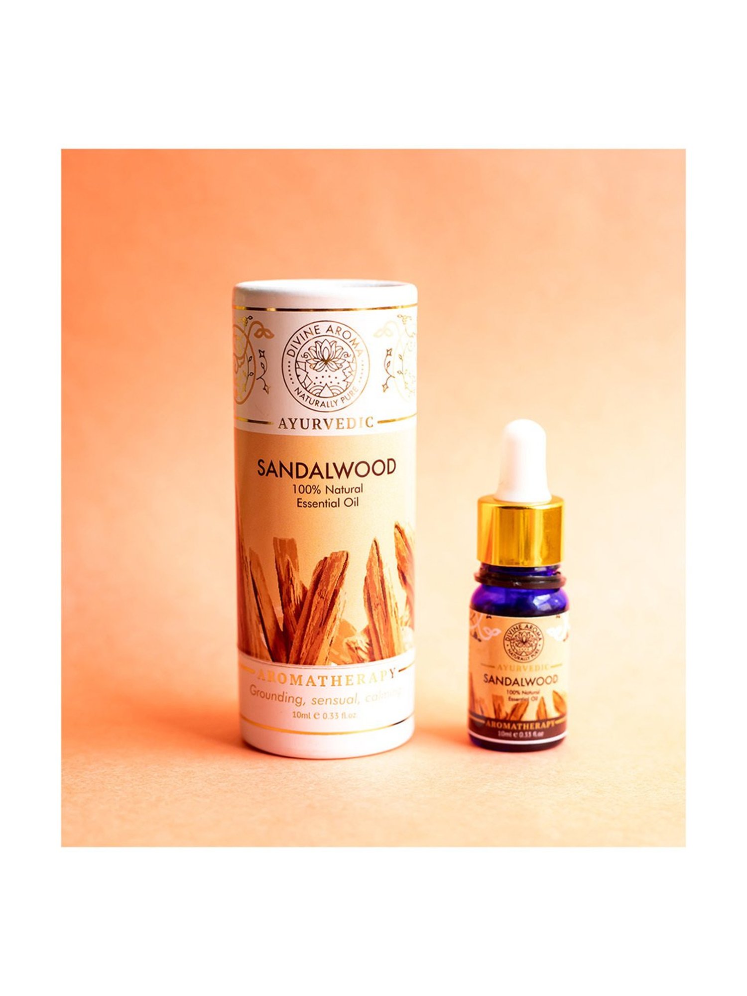 Divine Aroma Sandalwood Oil - 10 ml