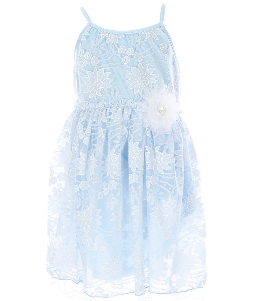 Zunie Little Girls 2T-6X Unicorn Sequin/Rainbow Tutu Dress