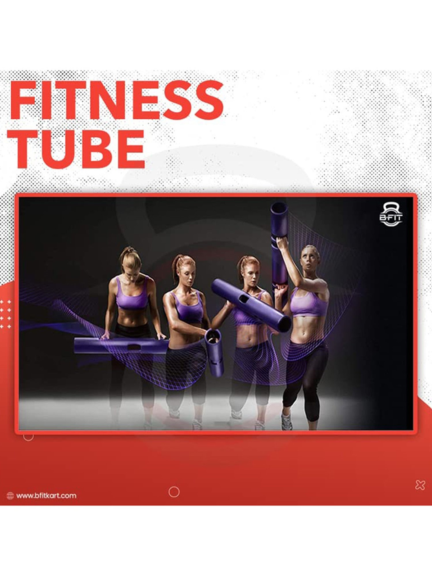 NODENS Blue Anti-Burst Gym Ball (95 cm)