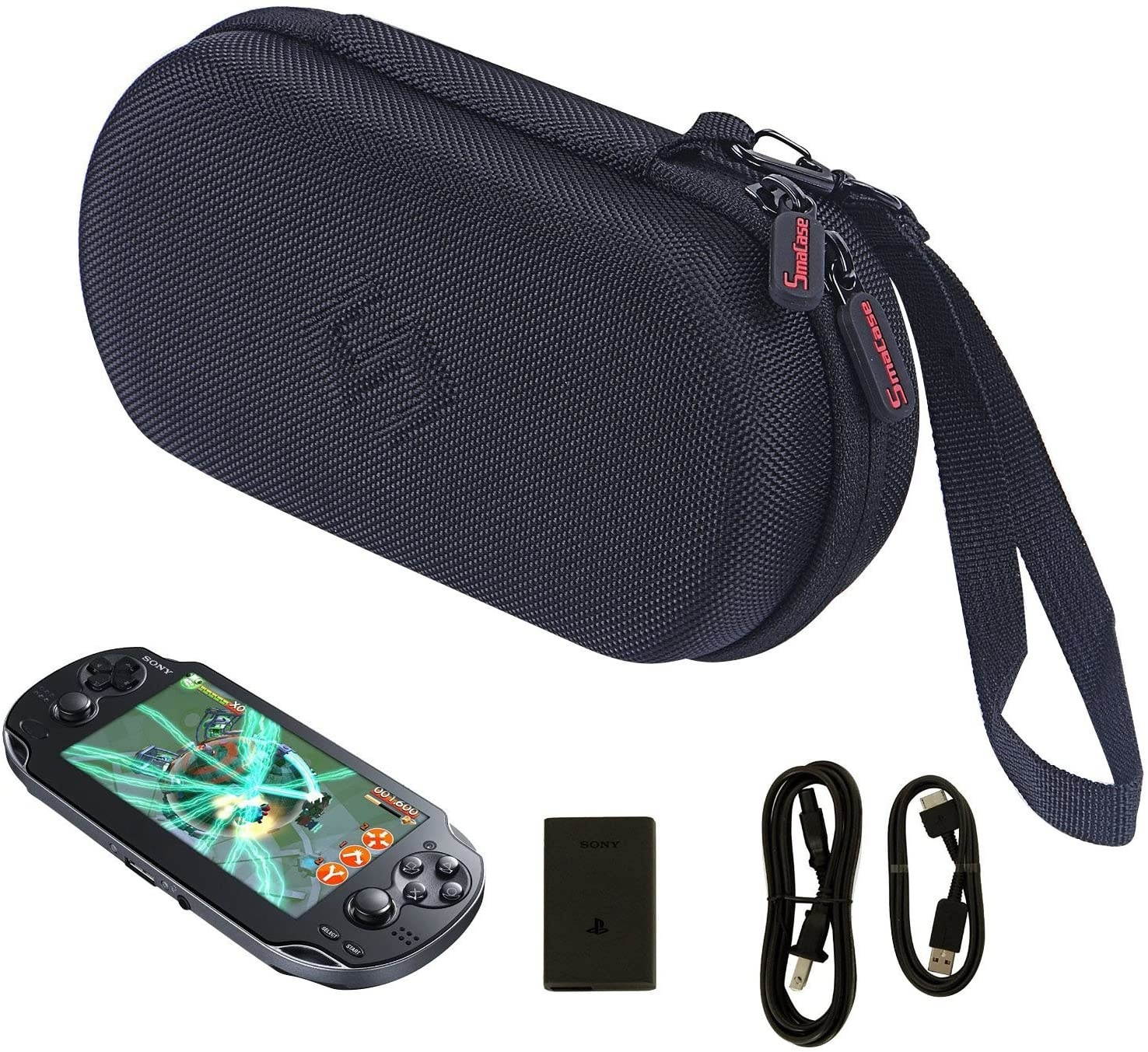 Smatree P100 Carrying Case Compatible for PS Vita, PS Vita Slim(Without Cover) (Console and Accessories NOT Included)