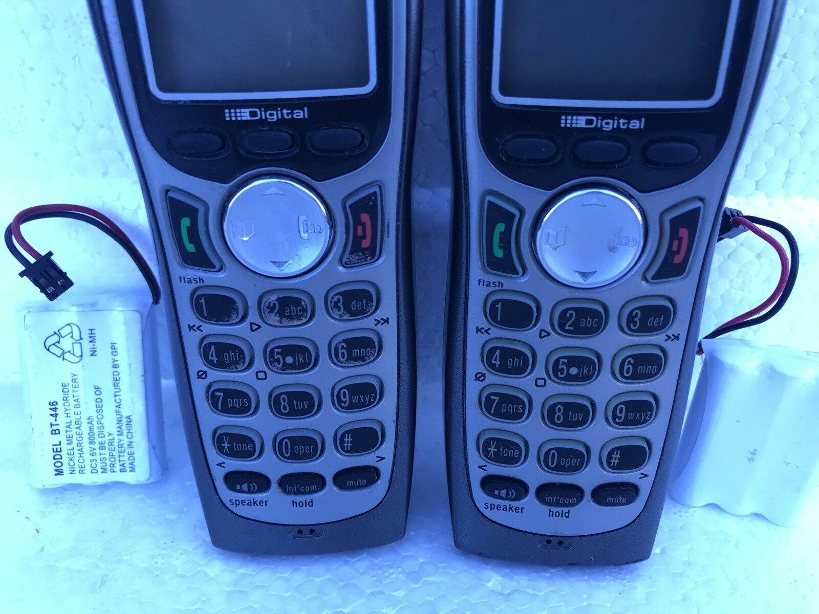 CL82257 DECT 60 Expandable Cordless Phone with Answering System and 2 Handset Rose Gold