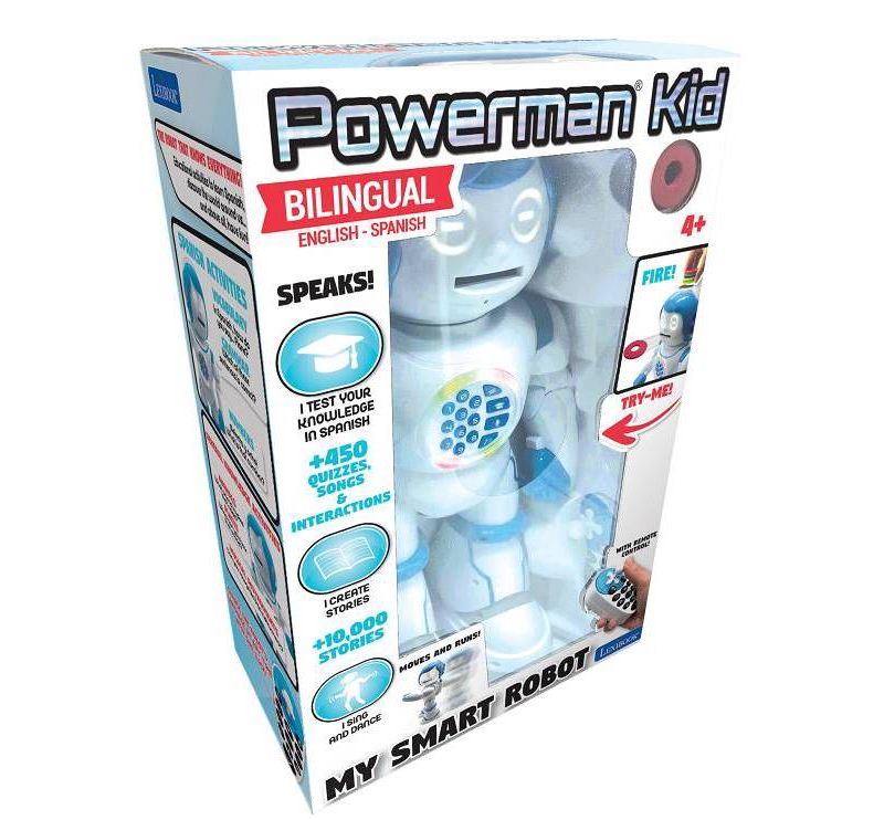 Lexibook Powerman Kid Interactive Learning Bilingual Robot