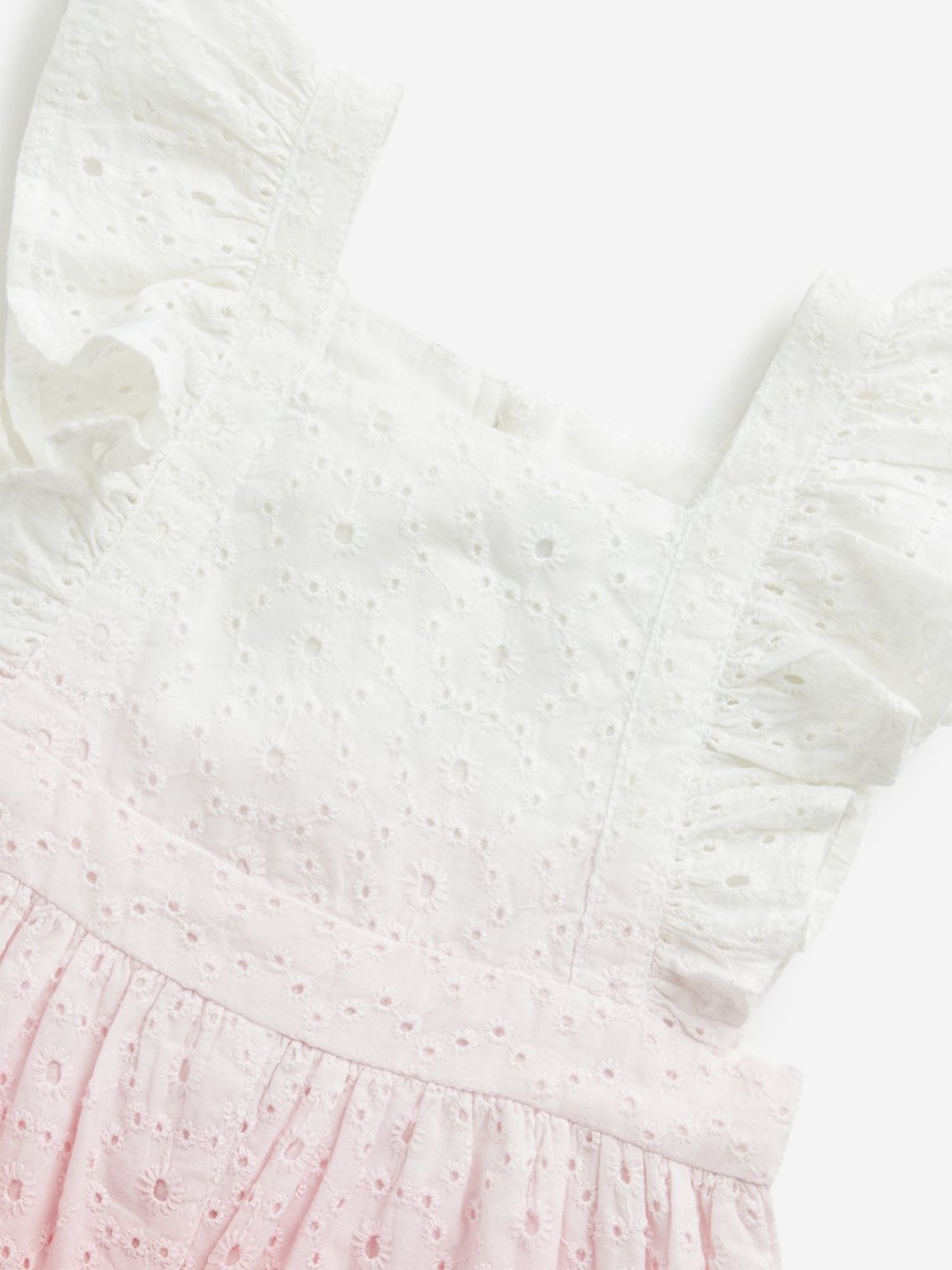 Budding Bees Kids Blue Ombre Jumpsuit with Attached Bow