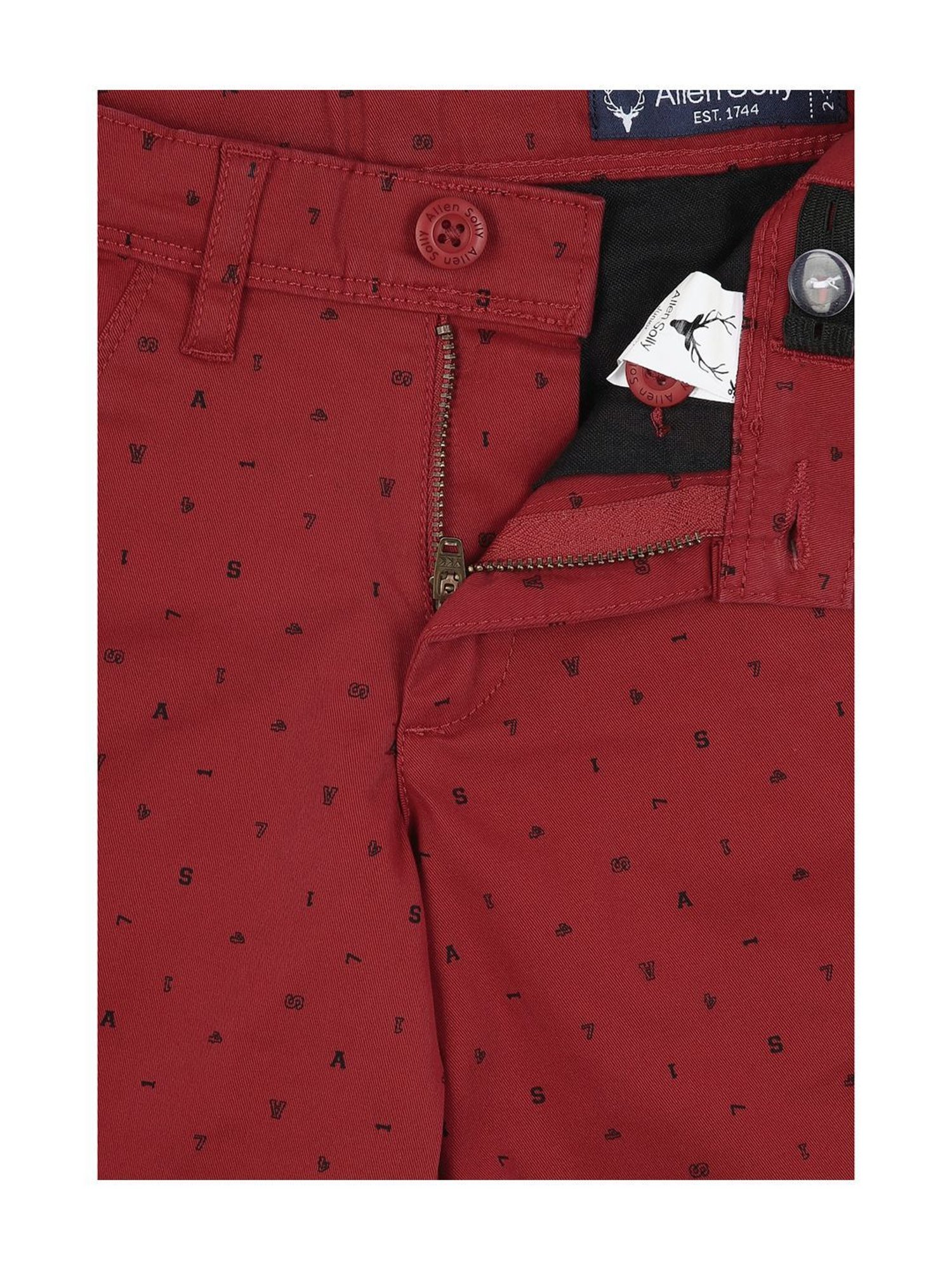 Jack & Jones Junior Purple & White Checks Shorts