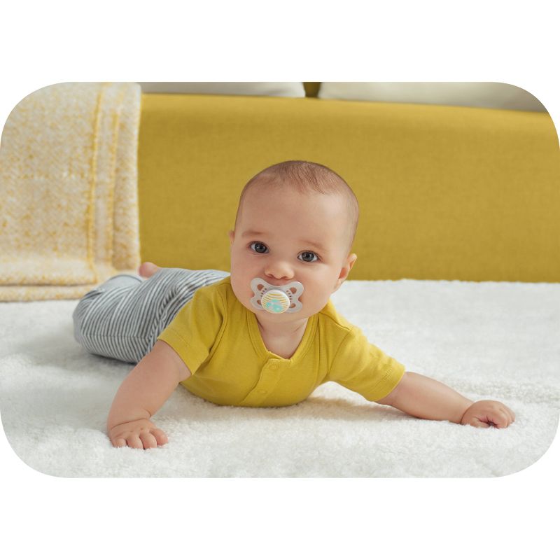 MAM Clear Triple Pack 0-6 Months - Pink/Clear 3ct