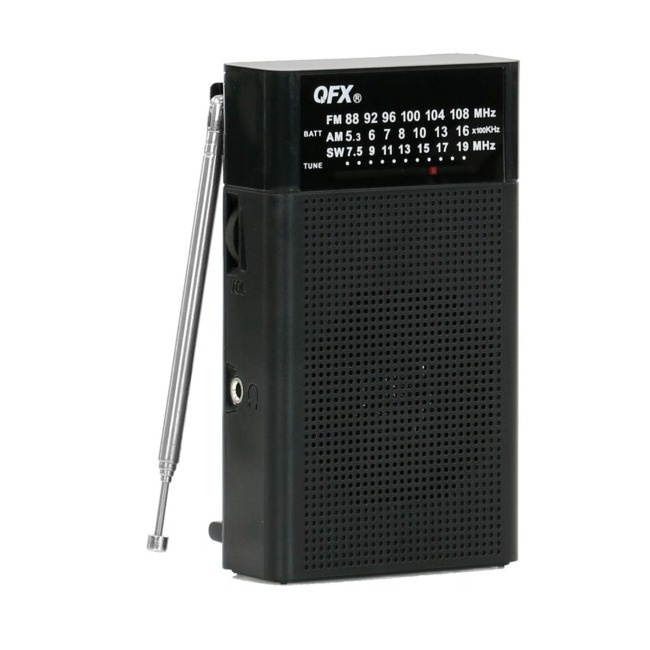 QFX R-35 AM/FM/SW 3 BAND RADIO