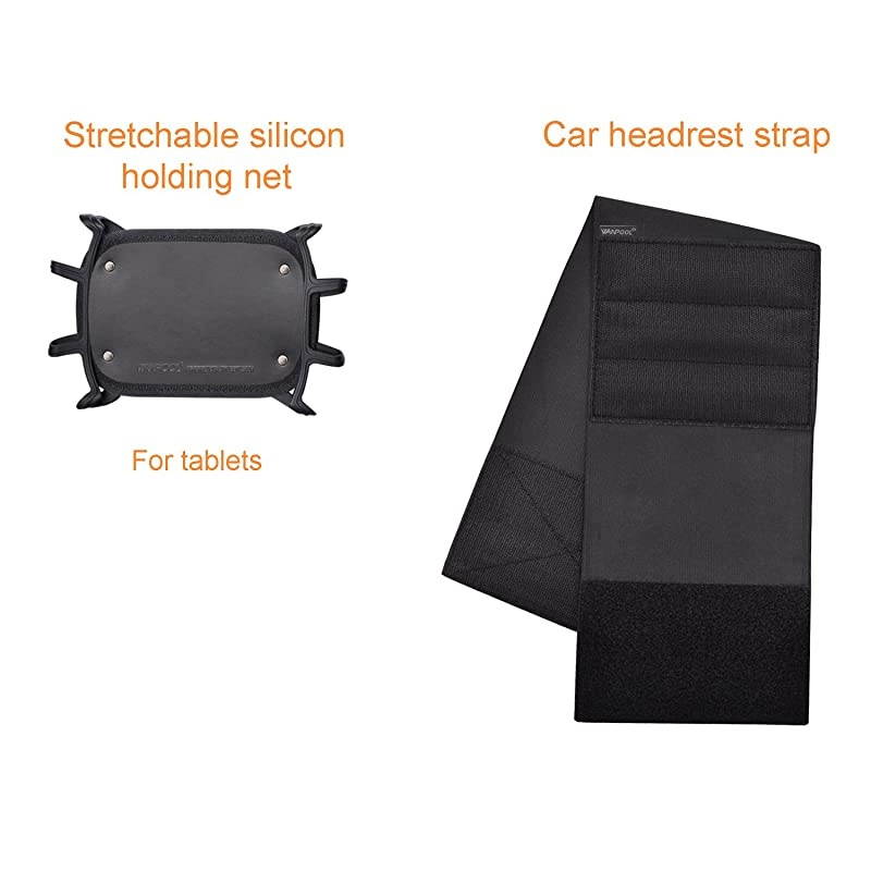 Car Headrest Holder  Car Headrest Mount Silicon Holder for 710 Inch Fire Tablets