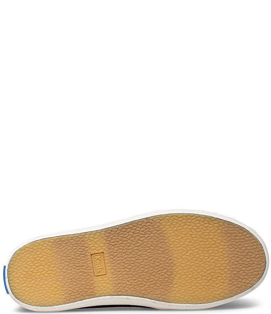 Keds Keds x kate spade new york Girls' Double Decker Leather Slip-On Sneakers (Toddler)