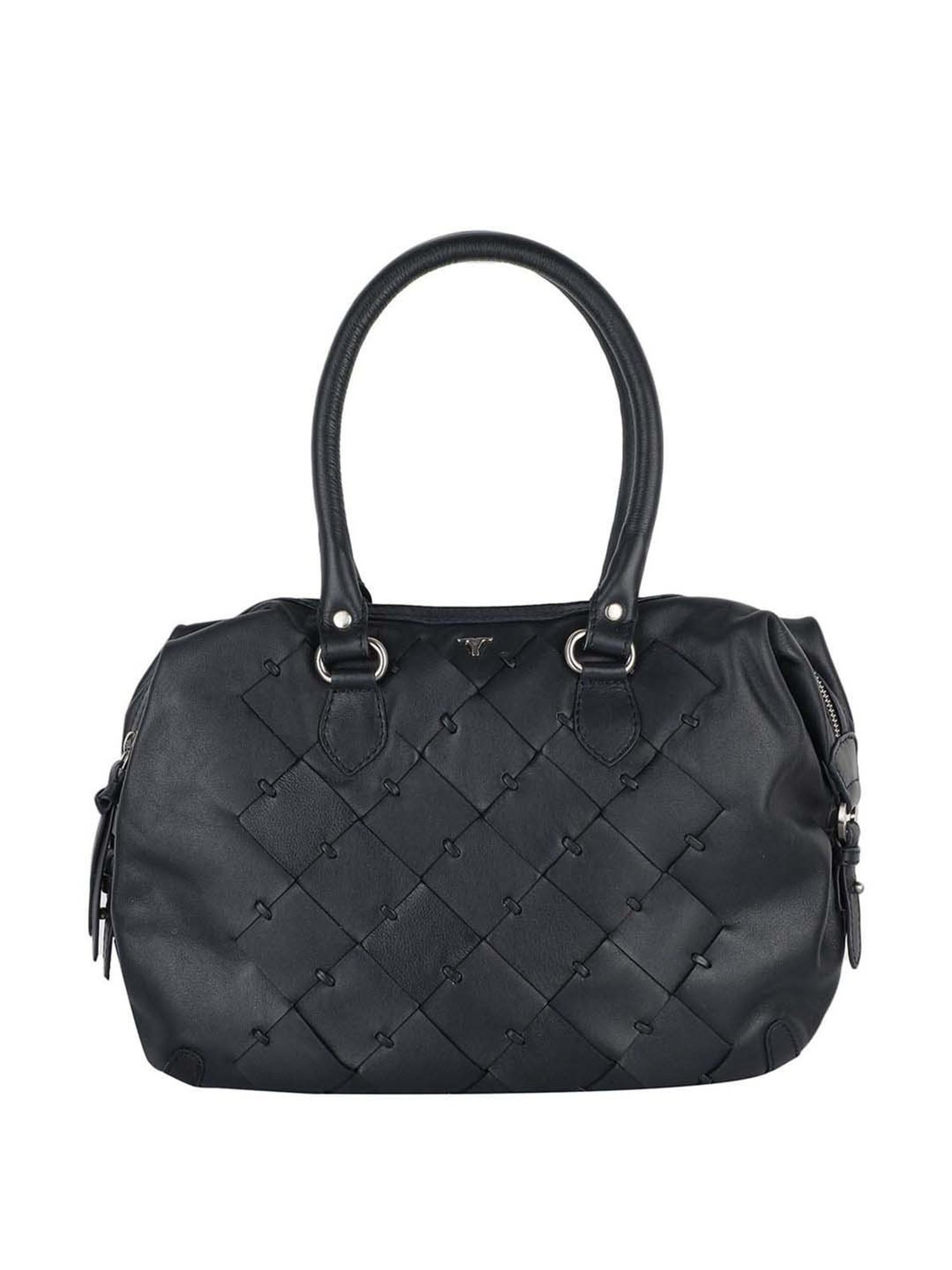 BULCHEE SS 23 Navy Cut Work Medium Shoulder Handbag