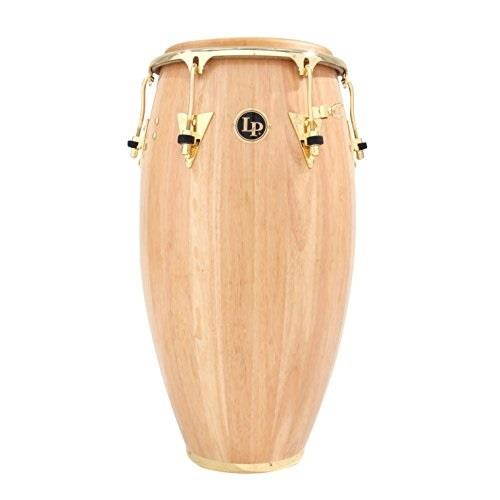 latin percussion lp552xaw conga drum natural / gold