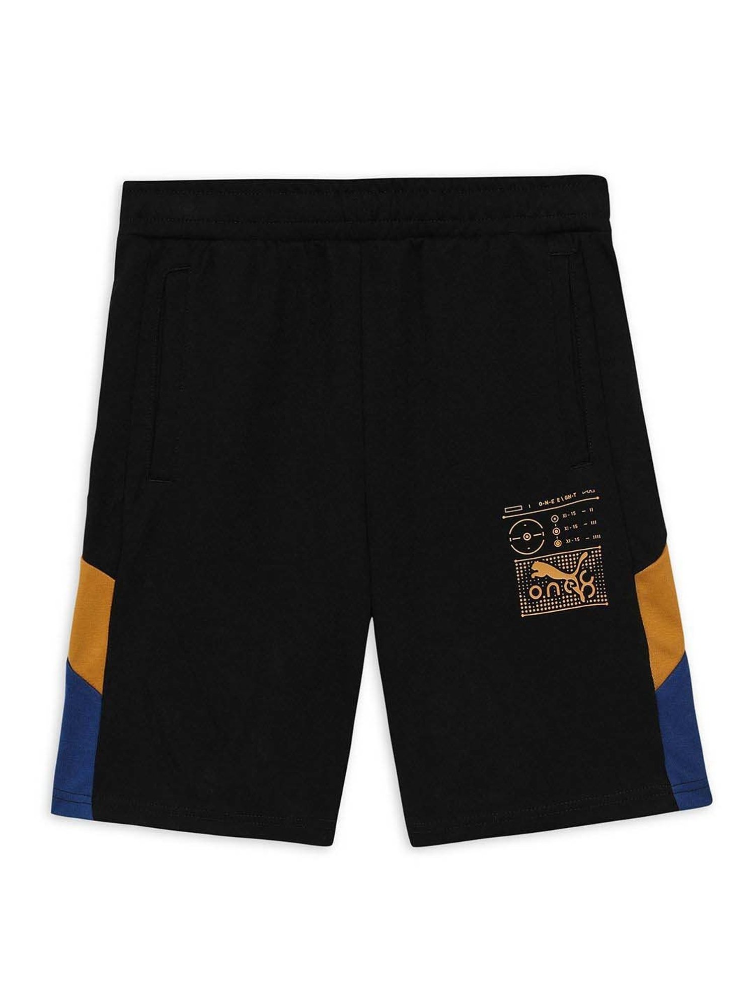U.S. Polo Assn. Kids Blue Printed Shorts