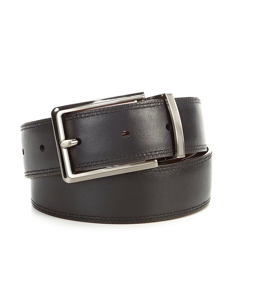 Silver Jeans Co. Heavy Stitch Leather Belt