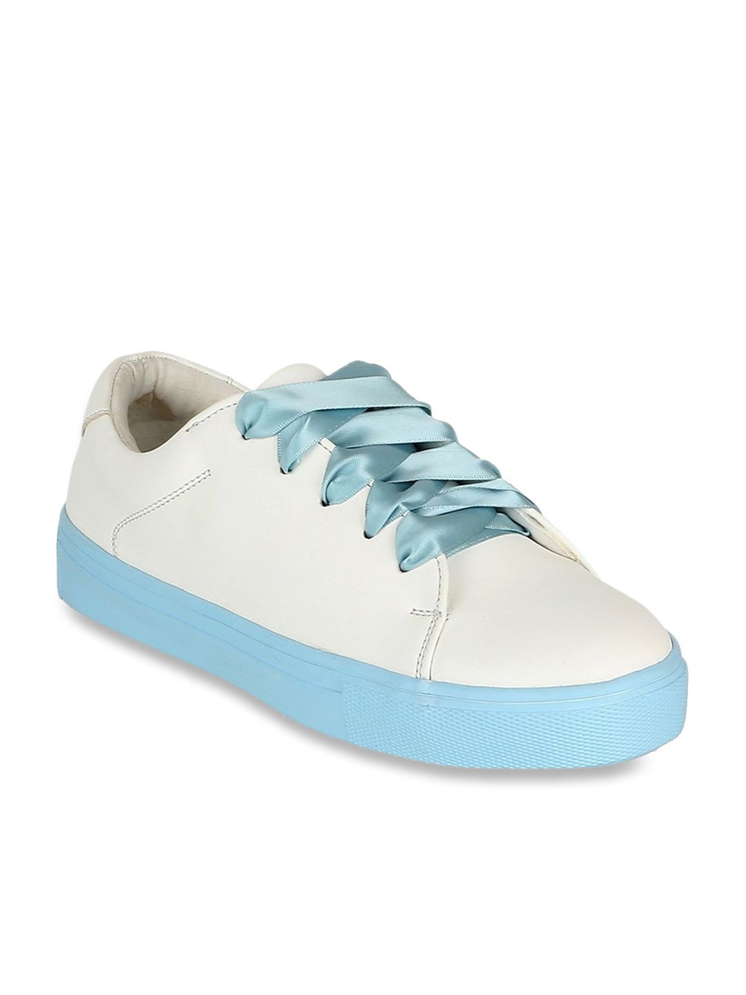 Carlton London Women's White Casual Sneakers