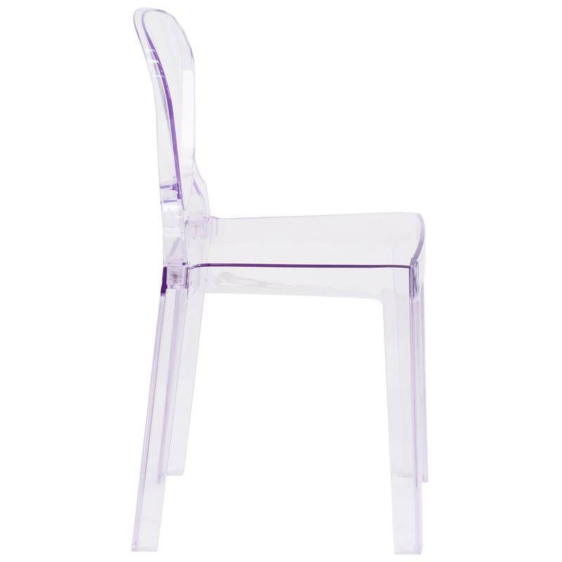 Ghost Chair with Tear Back Clear - Riverstone Furniture Collection